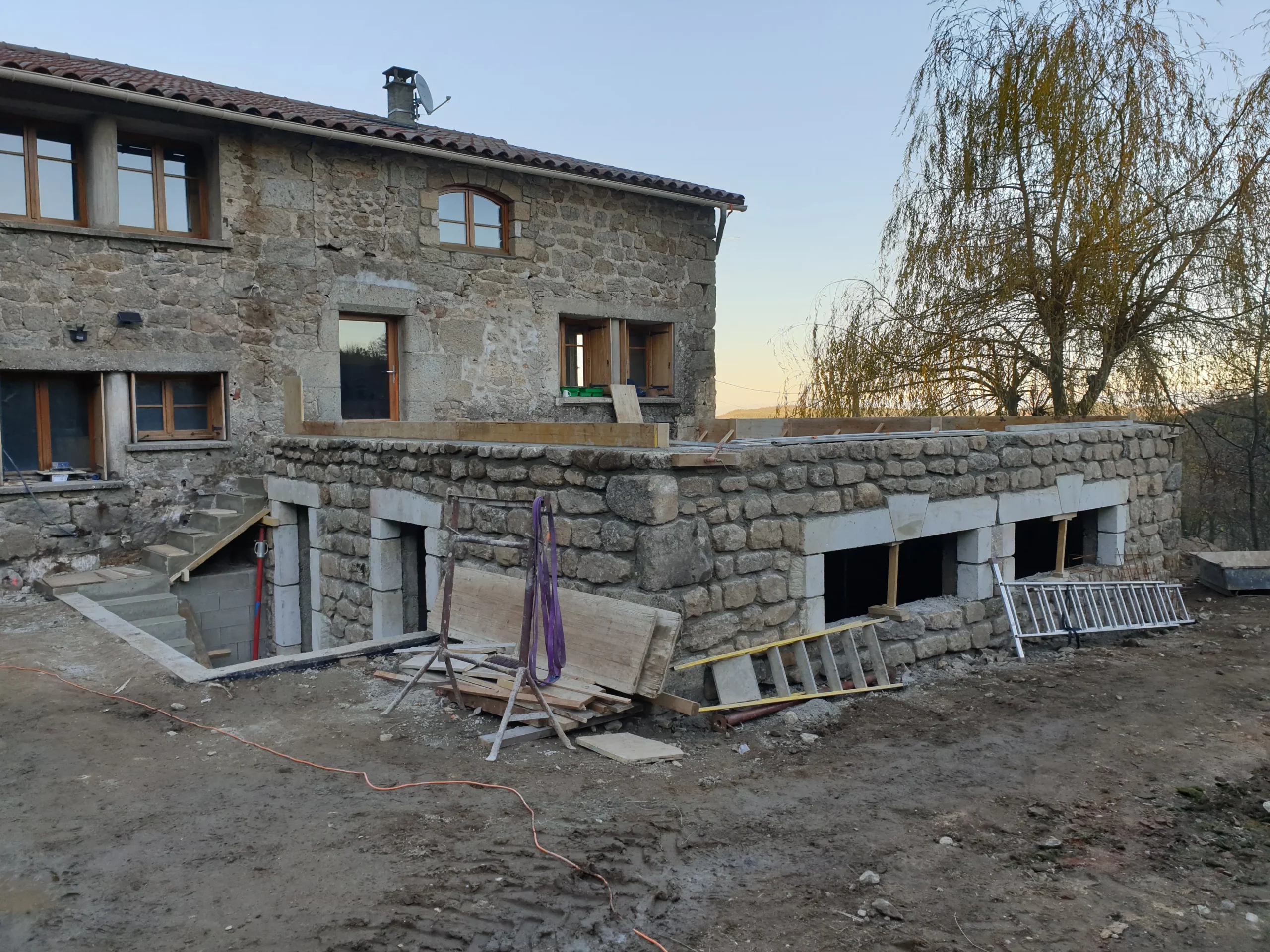 Travaux de rénovation, réhabilitation en Ardèche, Chazal Maçonnerie
