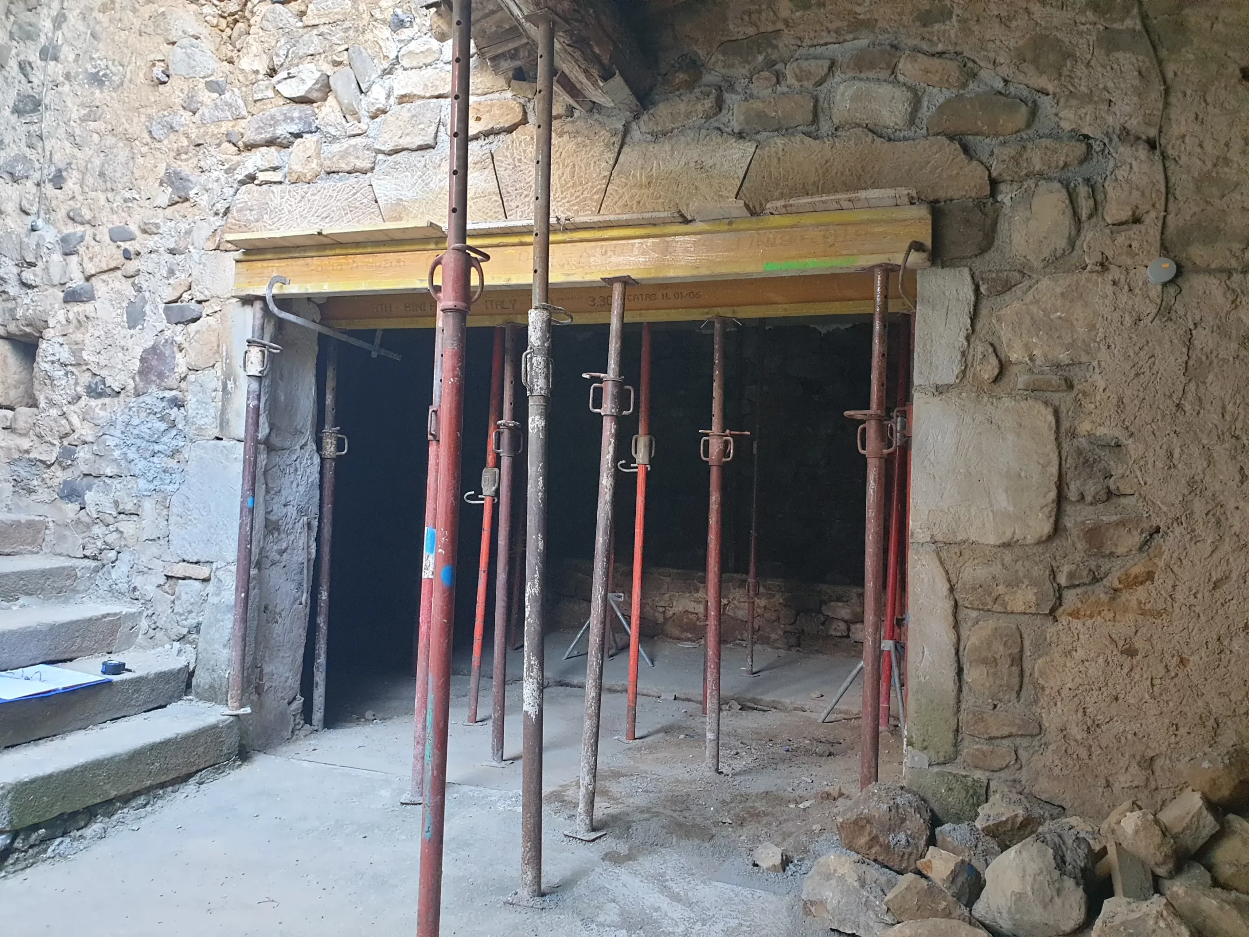 Travaux de rénovation, création d'ouvertures en Ardèche, Chazal Maçonnerie