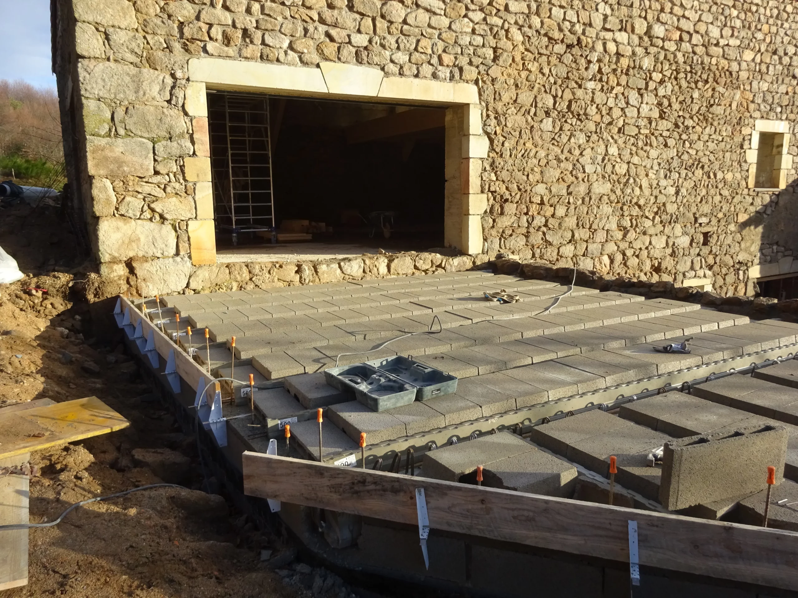 Travaux de rénovation, création d'ouvertures en Ardèche, Chazal Maçonnerie