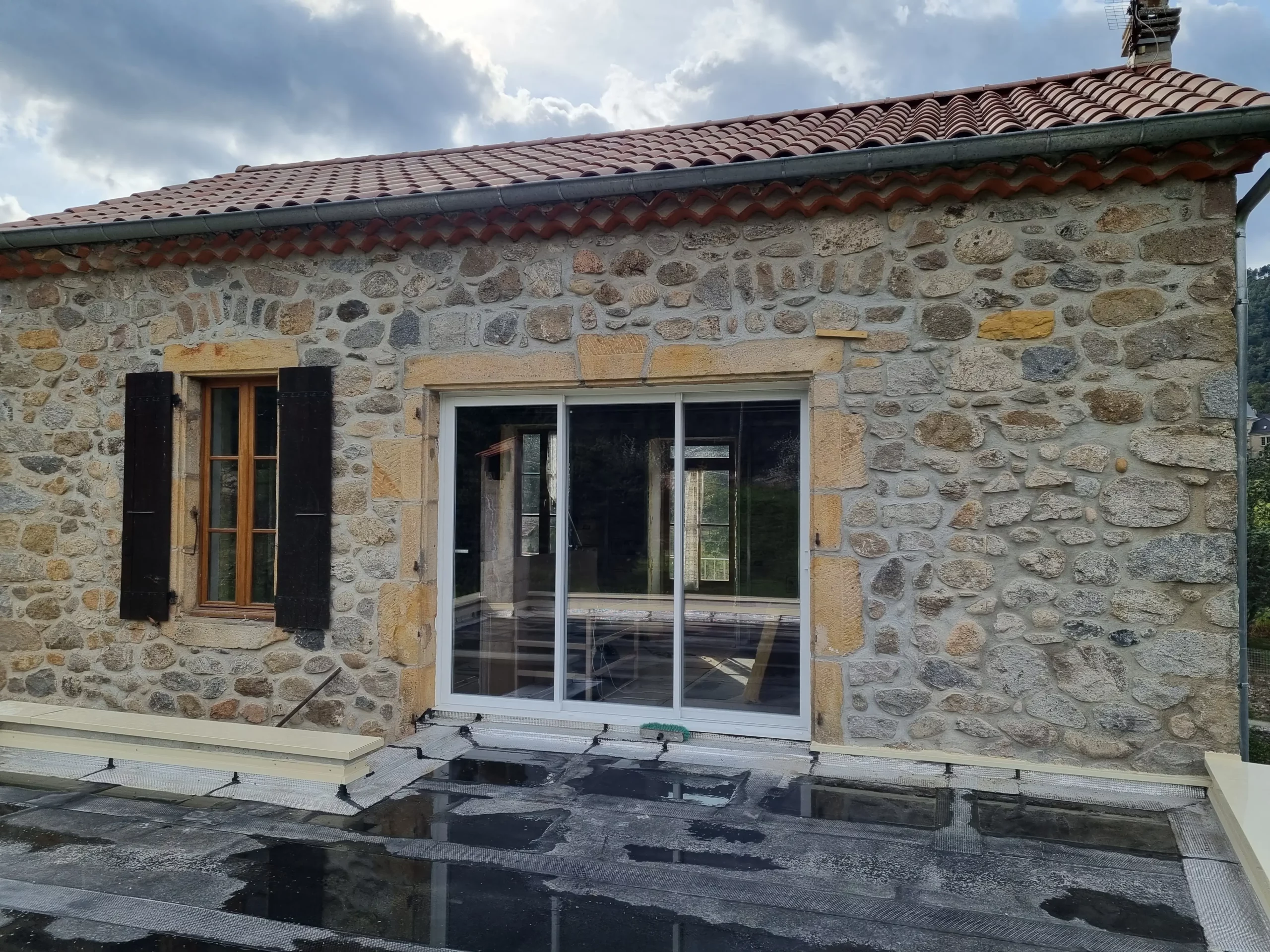 Travaux de rénovation, création d'ouvertures en Ardèche, Chazal Maçonnerie