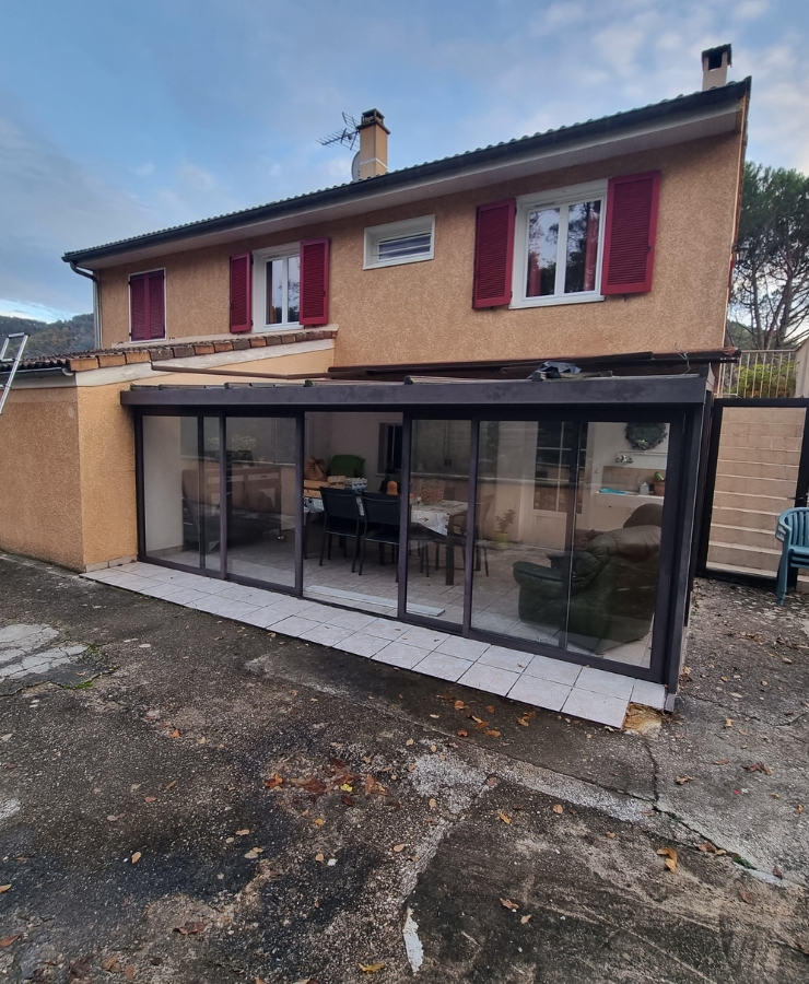 Travaux neufs extensions en Ardèche Chazal Macconerie