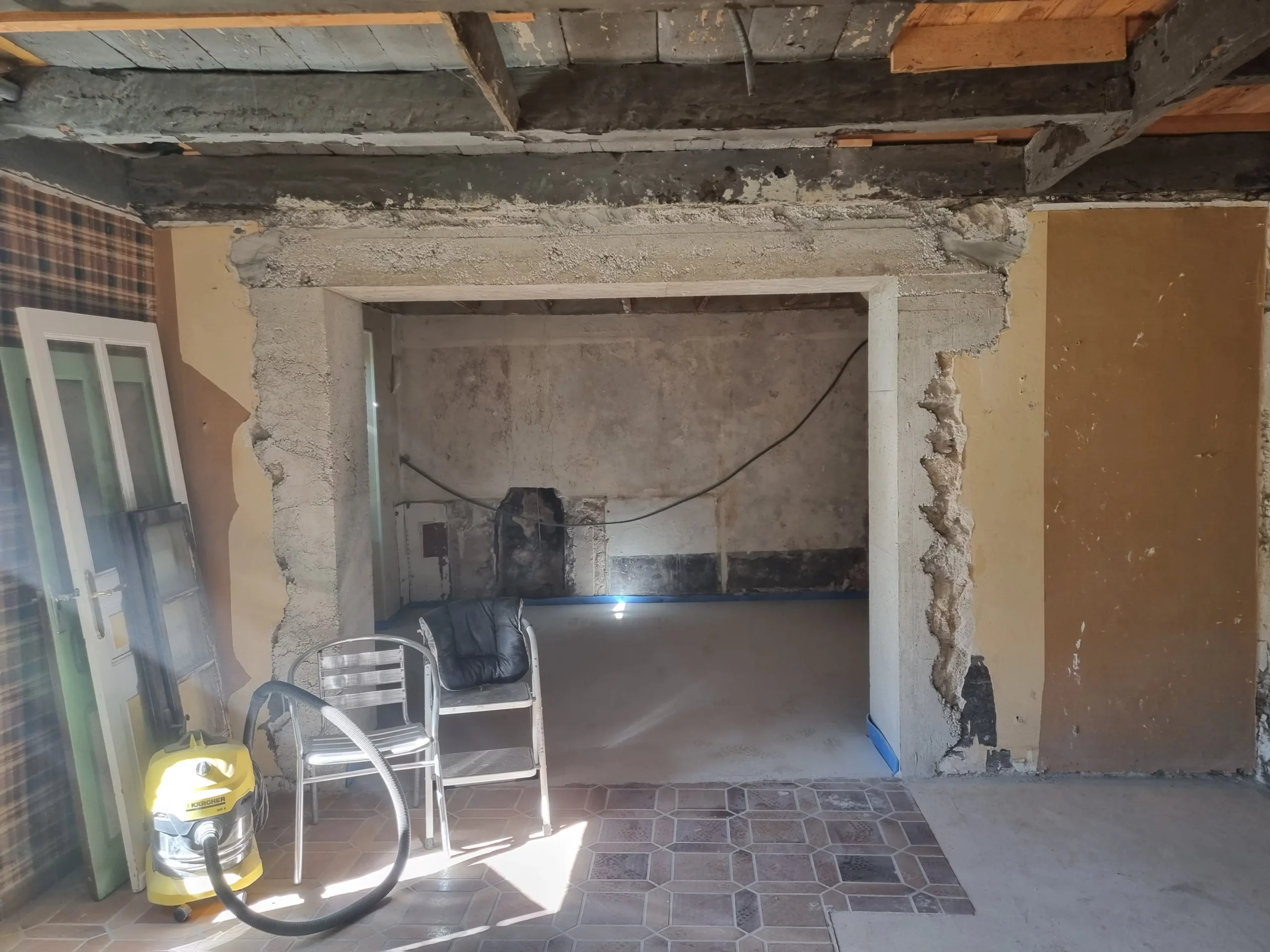 Travaux de rénovation, création d'ouvertures en Ardèche, Chazal Maçonnerie