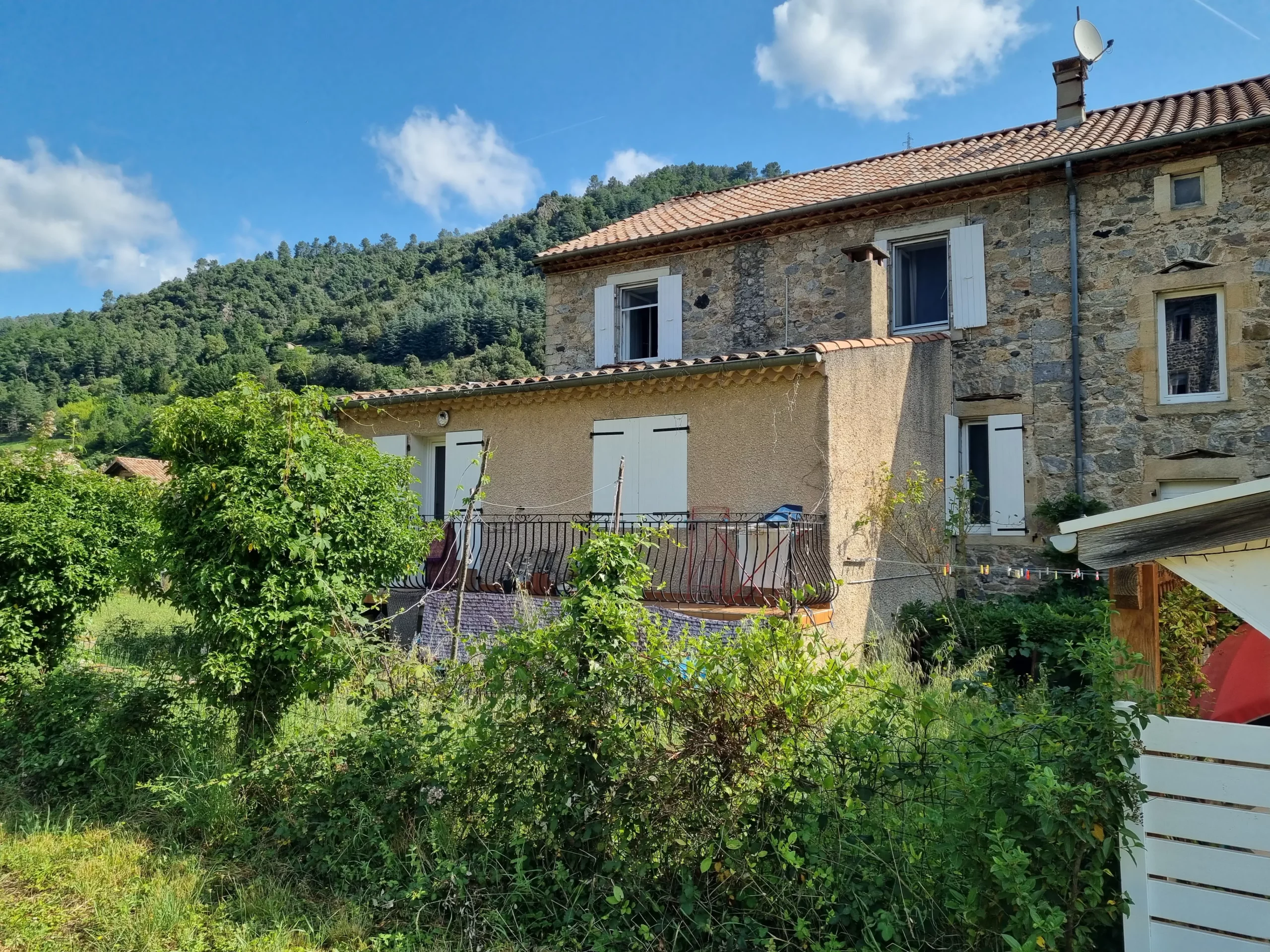 Travaux neufs extensions en Ardèche Chazal Macconerie