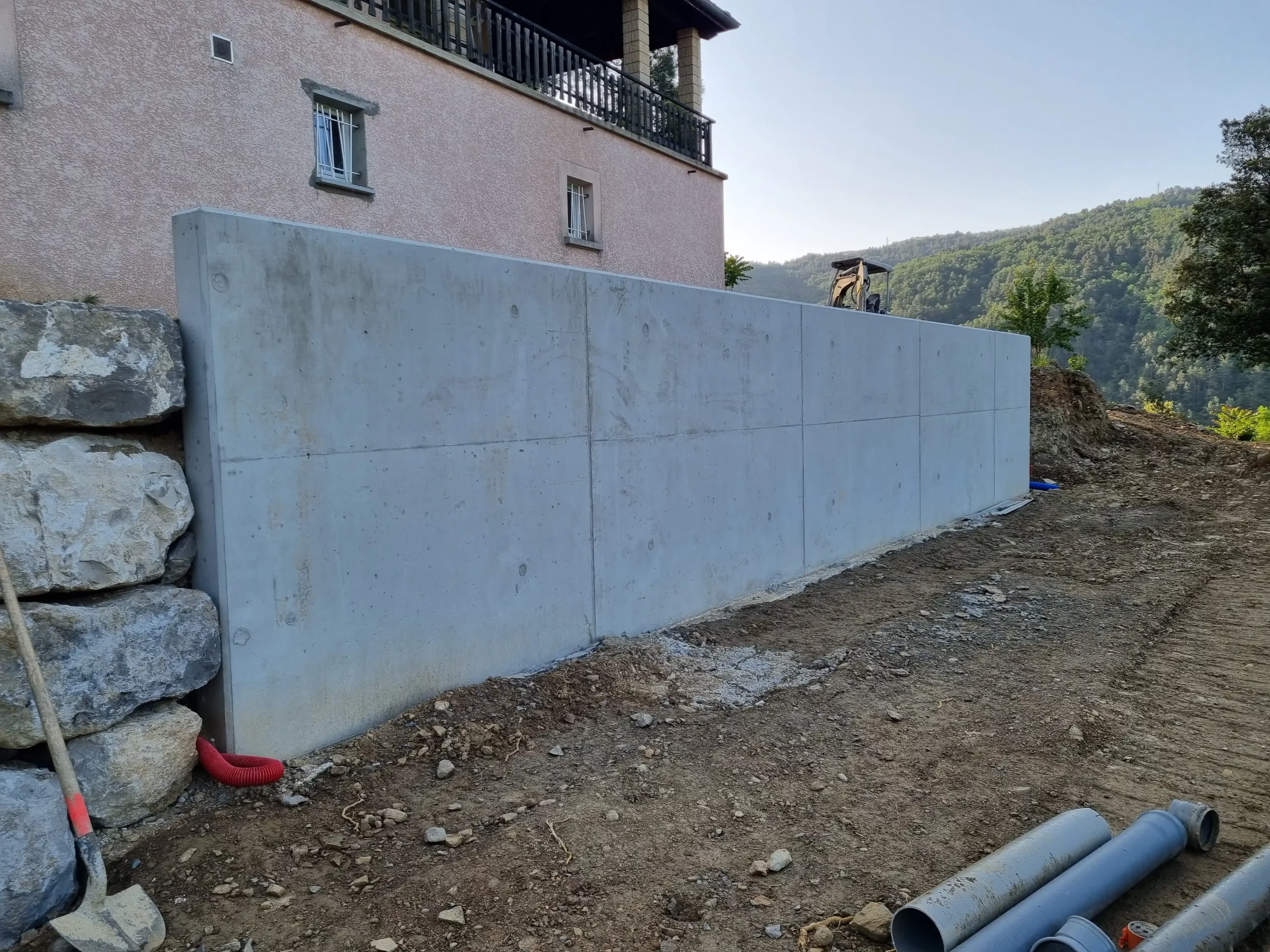 Mur - travaux extérieurs
