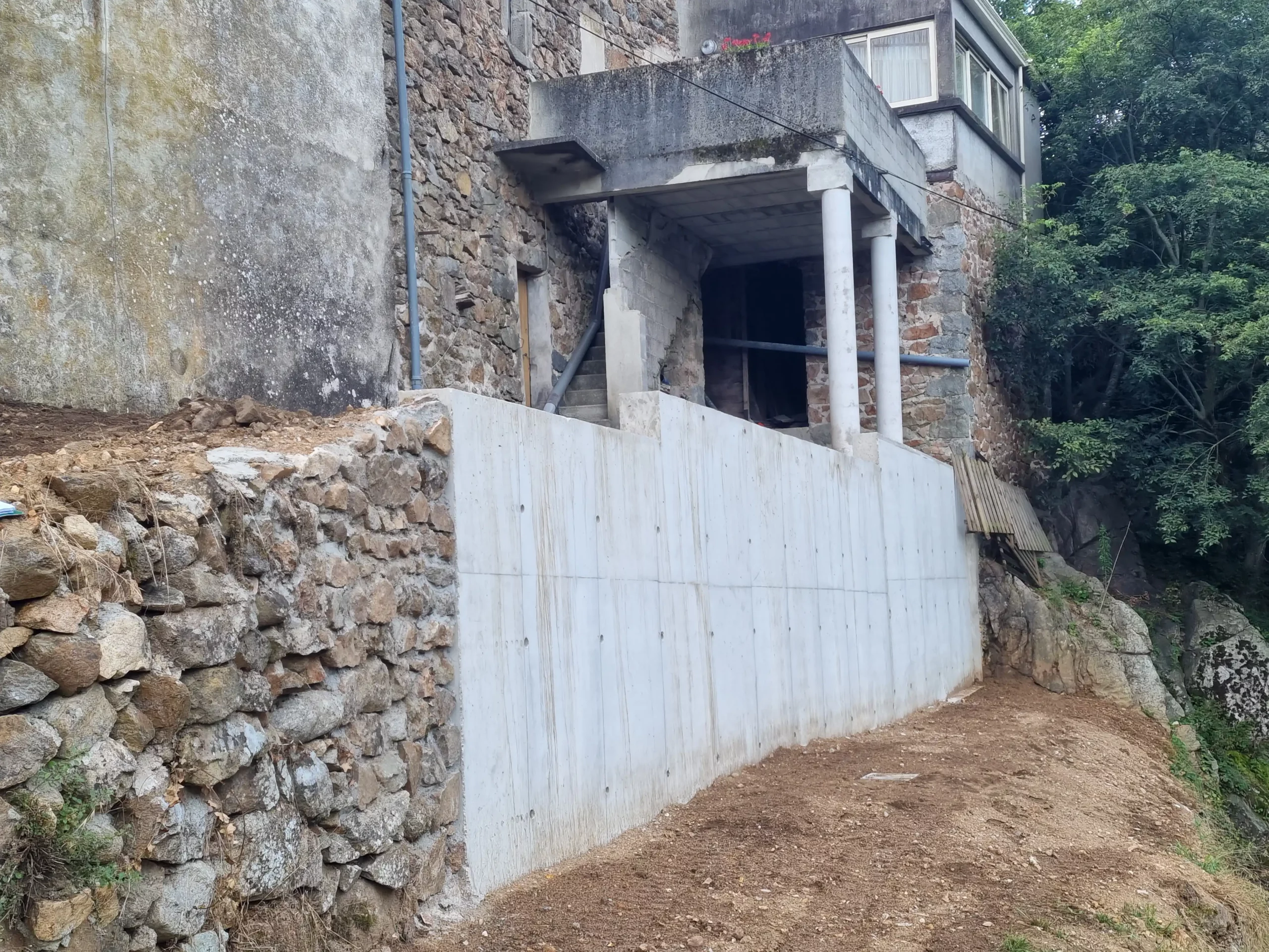 Mur - travaux extérieurs