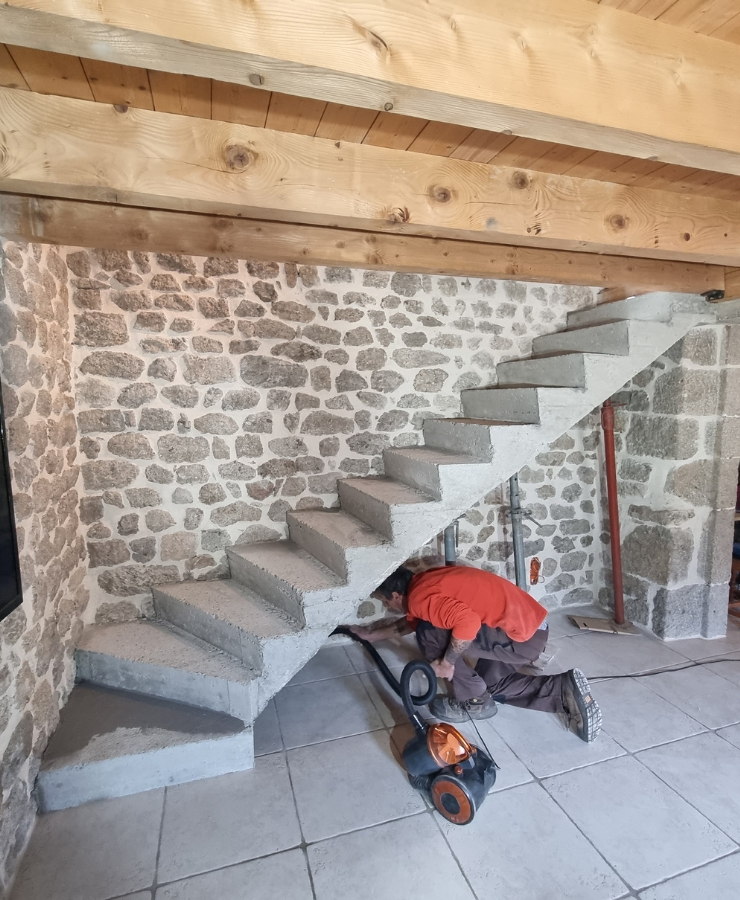 Travaux de rénovation, réhabilitation en Ardèche, Chazal Maçonnerie